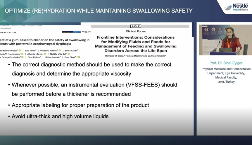Hydration While Maintaining Swallowing Safety