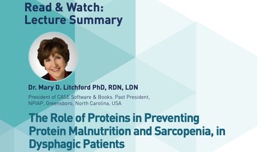 The Role of Proteins in Preventing Protein Malnutrition and Sarcopenia, in Dysphagic Patients
