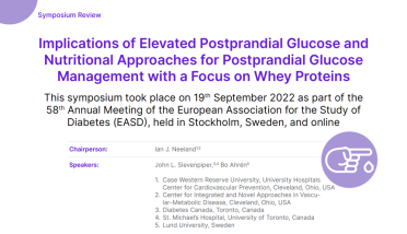 Implications of Elevated Postprandial Glucose and Nutritional Approaches for Postprandial Glucose Management with a Focus on Whey Proteins 