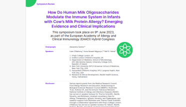 EAACI 2023 symposium review: How Do Human Milk Oligosaccharides Modulate the Immune System in Infants with Cow’s Milk Protein Allergy? Emerging Evidence and Clinical Implications