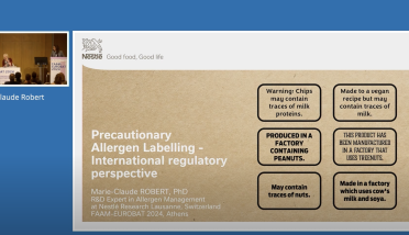 EAACI FAAM 2024 WEBINAR: Working Together to Improve  Management of Patients with Food Allergy - Dr. Marie-Claude Robert