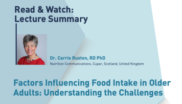 Factors Influencing Food Intake in Older Adults: Understanding the Challenges