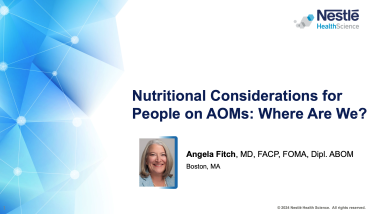 Nutritional Considerations with Antiobesity Medications
