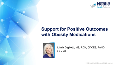 Slide Deck: Support for Positive Outcomes with Obesity Medications