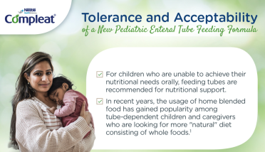 Tolerance and Acceptability of a New Pediatric Enteral Tube Feeding Formula