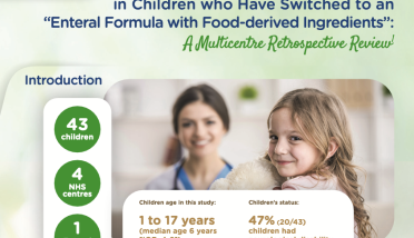 Monitor Gastrointestinal Tolerance in Children who Have Switched to an Enteral Formula with Food-derived Ingredients