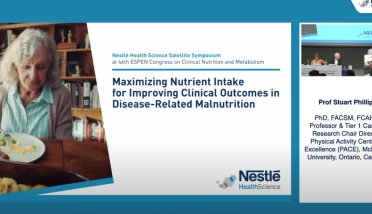 Video: Maximising Nutrient Intake for Improving Clinical Outcomes in Disease-Related Malnutrition