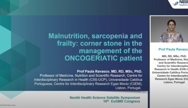 Video: Malnutrition, Sarcopenia and Frailty: Corner Stone in the management of the ONCOGERIATIC Patient