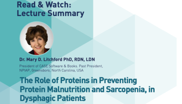The Role of Proteins in Preventing Protein Malnutrition and Sarcopenia, in Dysphagic Patients