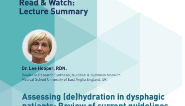 Assessing (De)Hydration in Dysphagic Patients: Review of Current Guidelines
