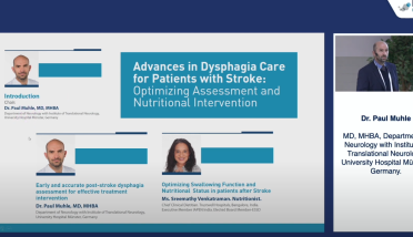 Video: ESSD 2024 - Early Post-Stroke Dysphagia Assessment for Effective Treatment Intervention