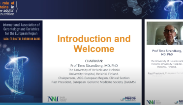 IAGG ER2021 Introduction: Prof. Timo Strandberg
